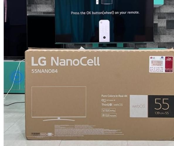 تلویزیون 55in الجی مدل نانو 84 2022|تلویزیون و پروژکتور|بروجرد, |دیوار