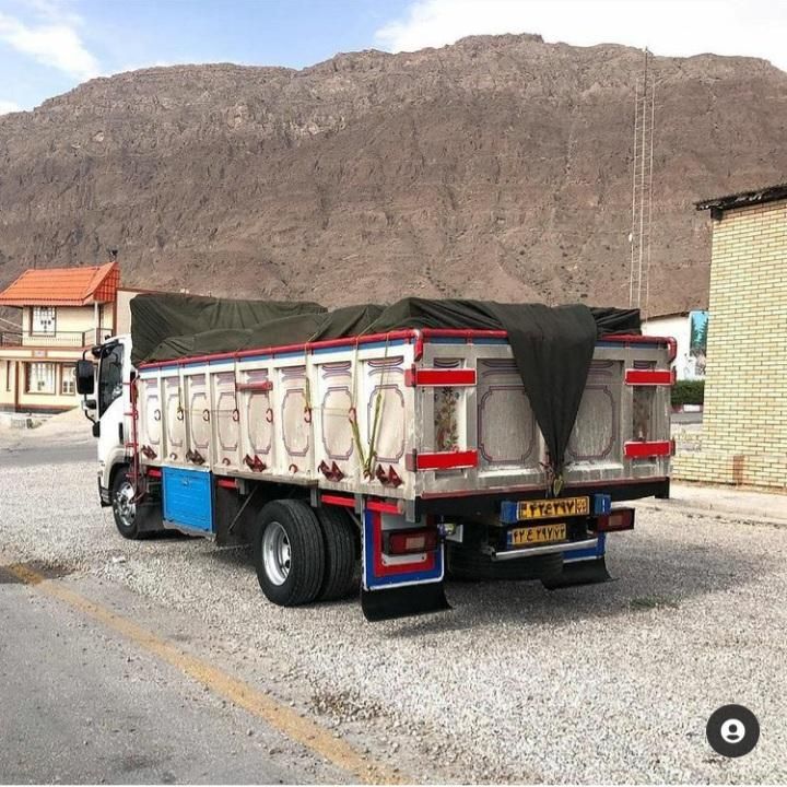 باربری حمل و نقل صدرا بار با خاورایسوزو باکارگر|خدمات حمل و نقل|کرمانشاه, |دیوار