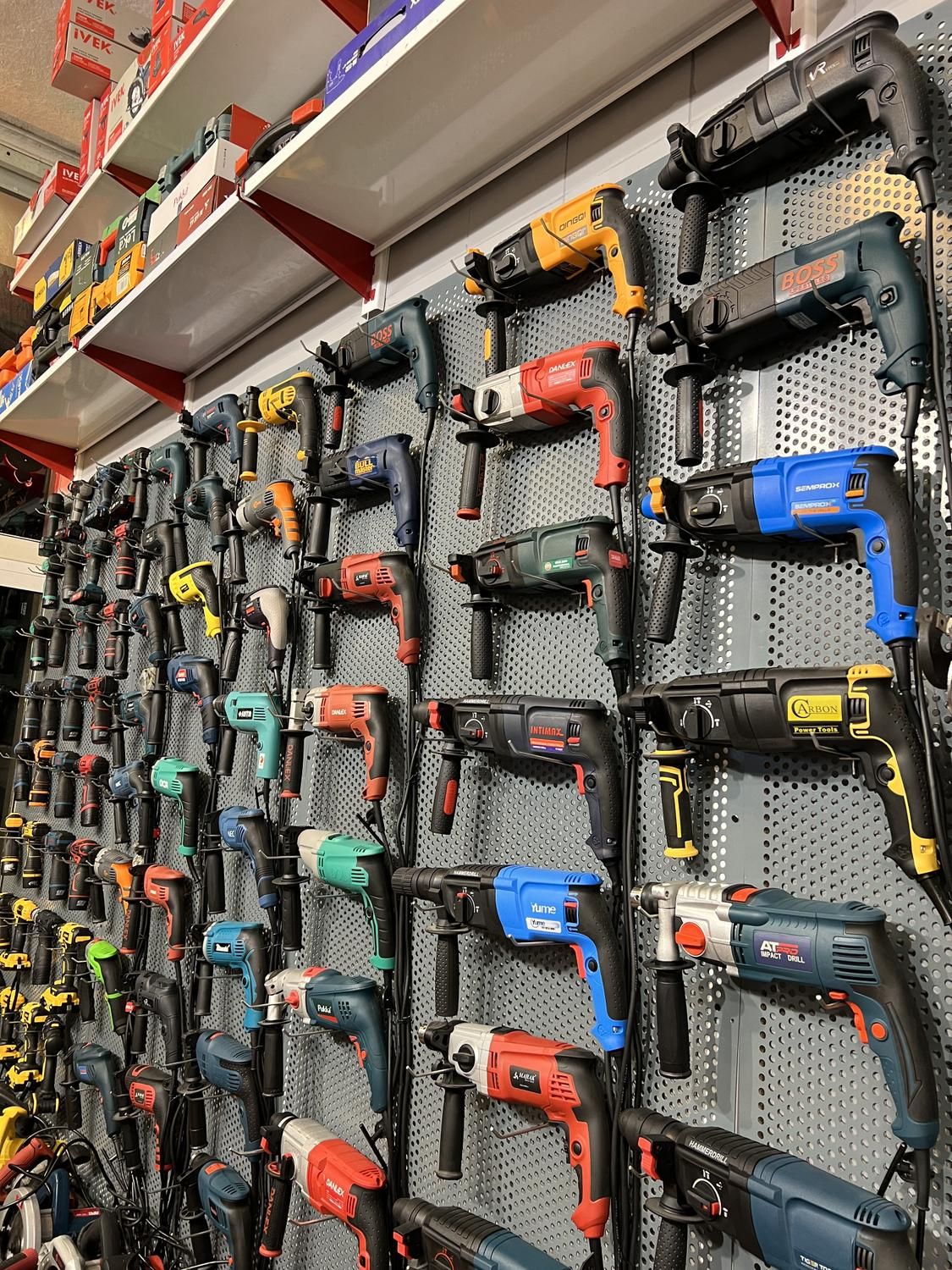 دلر دریل سه کاره سه حالته پیکور بتن کن چهارشیار|ماشینآلات صنعتی|مشهد, هنرور|دیوار