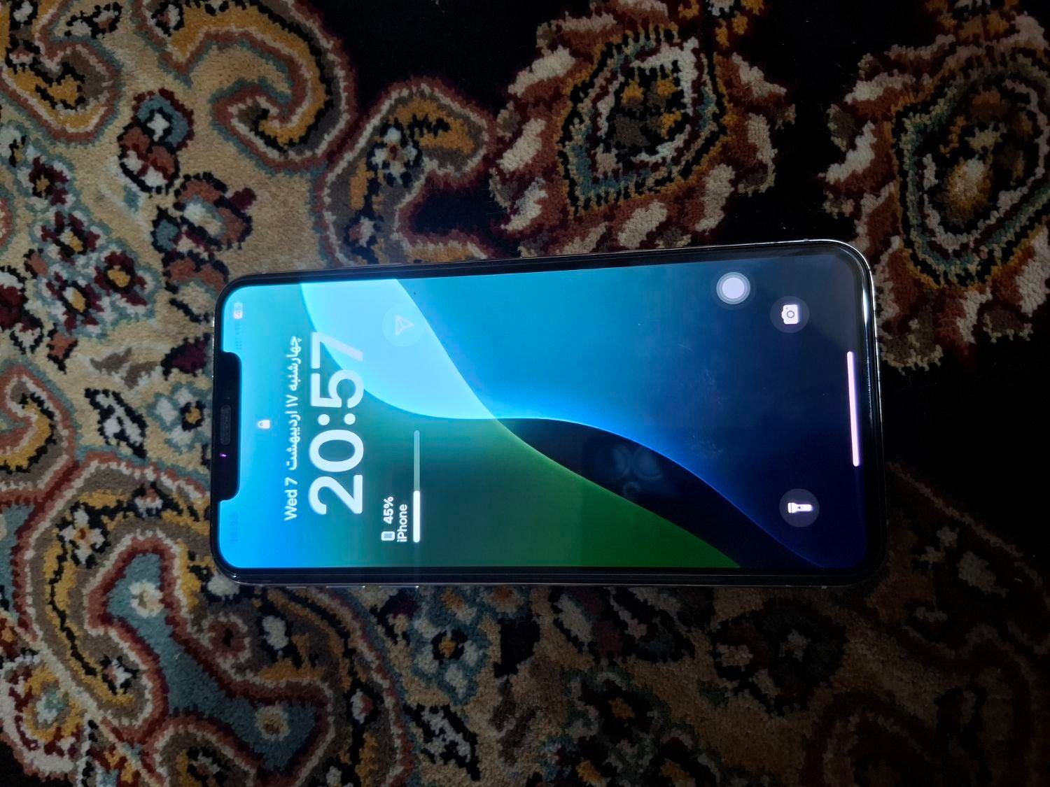 اپل iPhone XS Max با حافظهٔ ۲۵۶ گیگابایت|موبایل|اسلام‌شهر, |دیوار