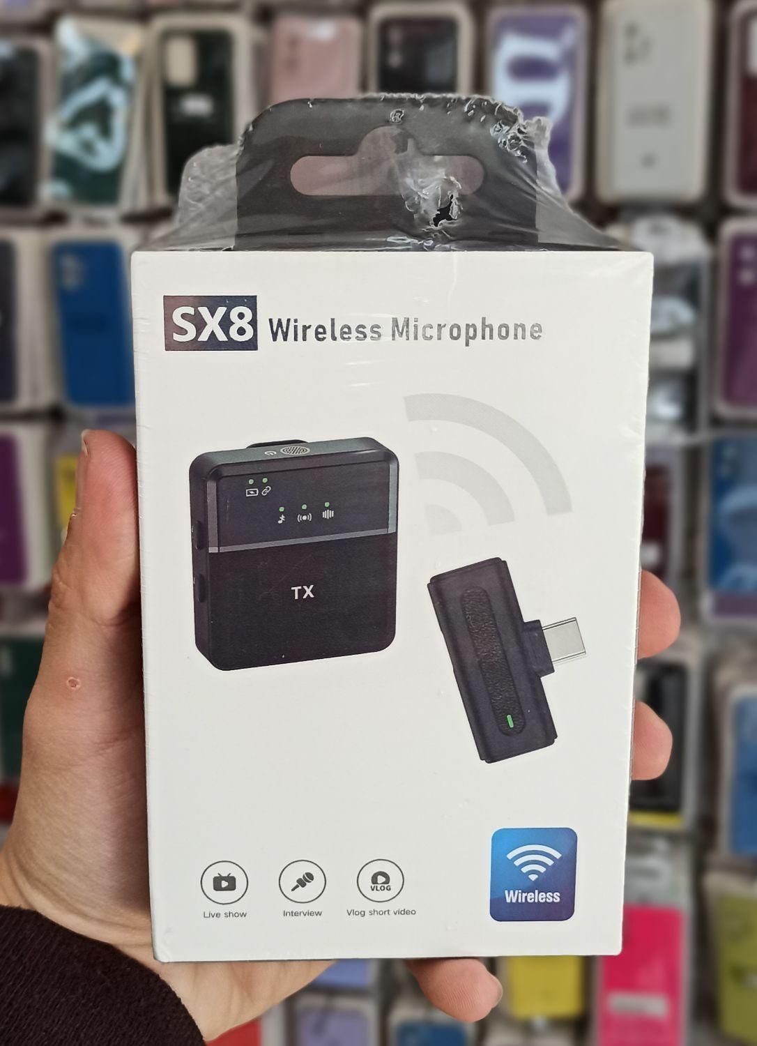 میکروفون یقه ای بی سیم sx8|صوتی و تصویری|نیشابور, |دیوار