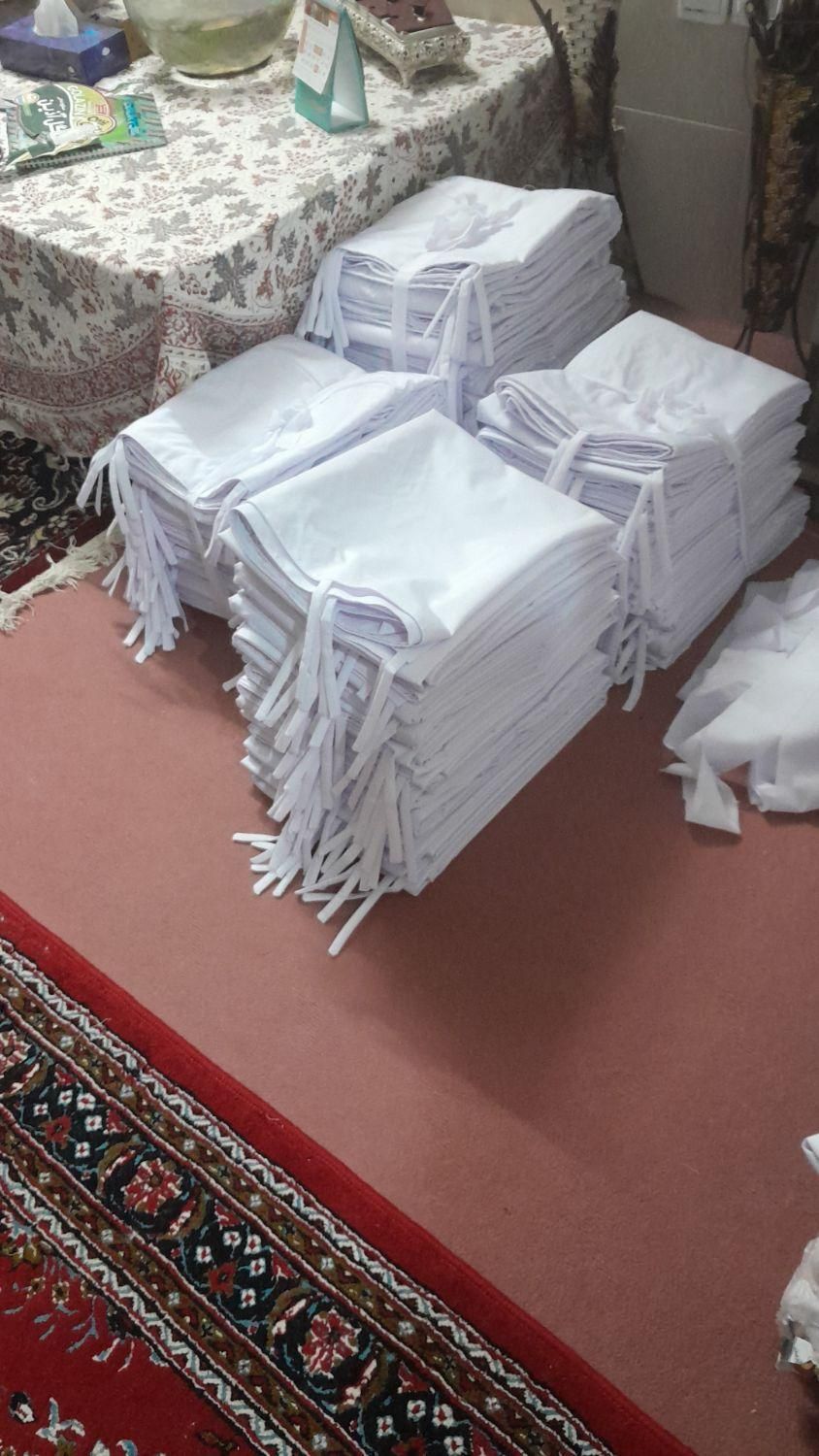 دوخت ملافه کش دار وروبالشتی وکاور لحاف بندینک دار|سرویس روتختی|شیراز, میانرود|دیوار