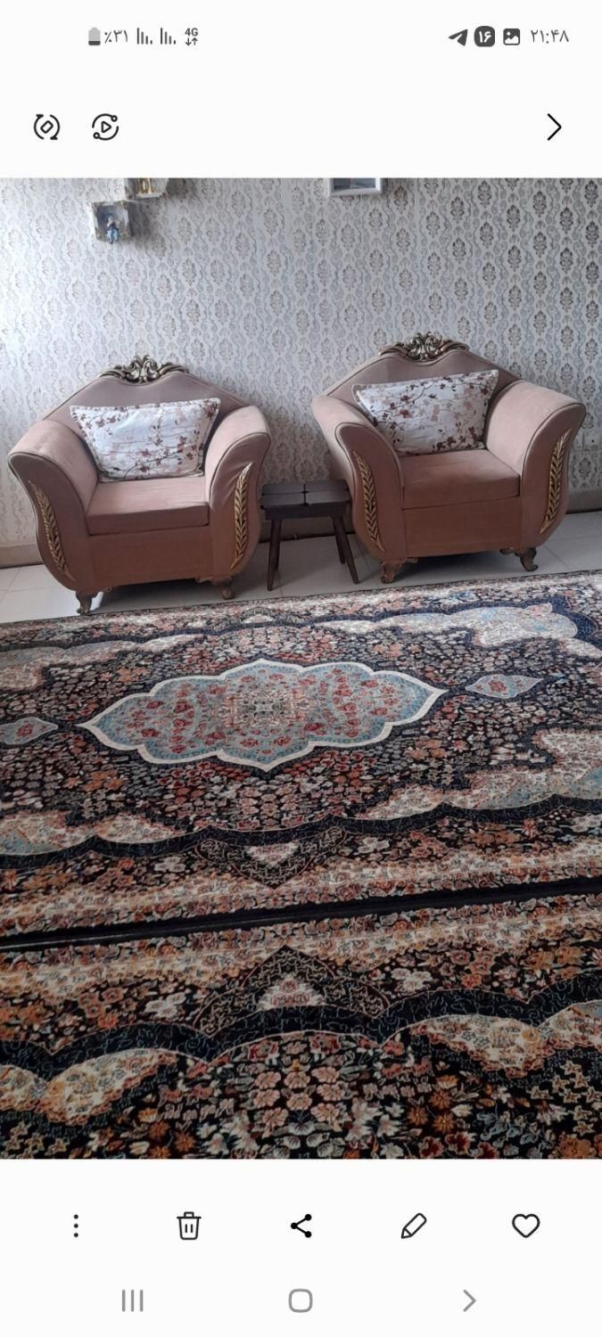 مبل نسکافه ای|مبلمان خانگی و میز عسلی|کرمانشاه, |دیوار