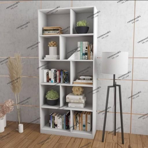 قفسه ، کتابخانه عرض ۸۰ کمددار و تمام قفسه|کتابخانه، شلف، قفسه‌های دیواری|تهران, صادقیه|دیوار