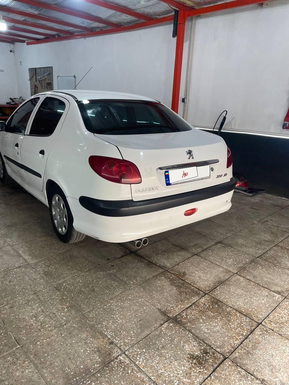 پژو 206 SD V8، مدل ۱۳۹۴|خودرو سواری و وانت|کرج, شهرک وحدت|دیوار