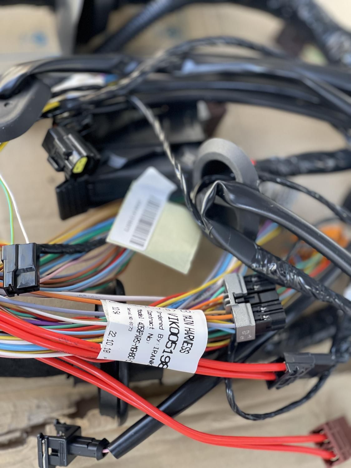 دسته سیم ،سیم کشى ٢٠٧ مدل ١٣٩١|قطعات یدکی و لوازم جانبی|اهواز, پردیس|دیوار