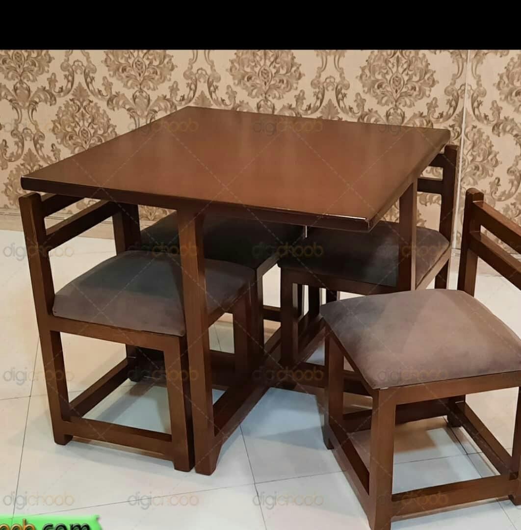 میز غذا خوری کم جا|میز و صندلی غذاخوری|ایلام, |دیوار