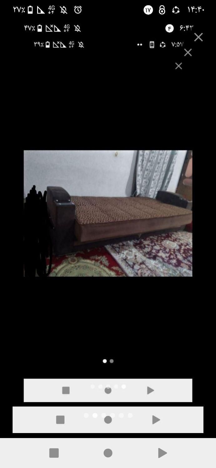 مبلمان تختخوابشو فنردار|مبلمان خانگی و میز عسلی|زابل, |دیوار