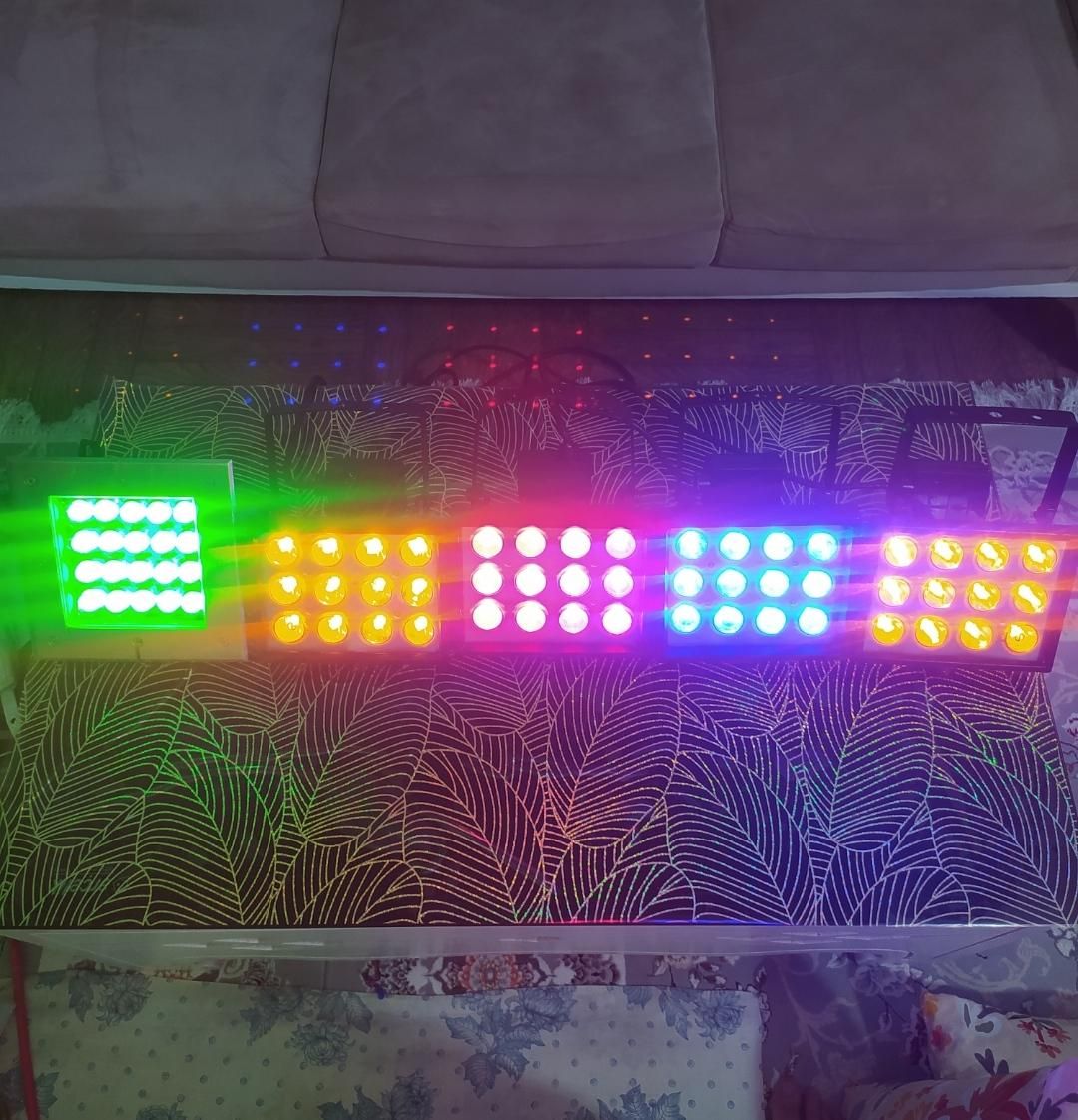 پروژکتور رقص نور LED رنگی کمیاب|تلویزیون و پروژکتور|سنندج, |دیوار