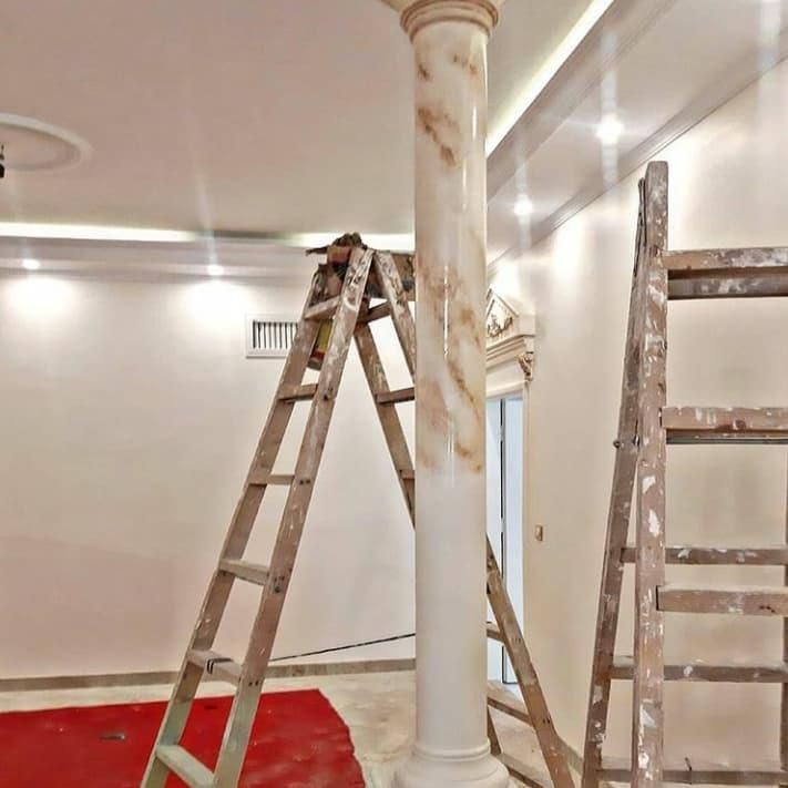 نقاشی ساختمان رنگارنگ|خدمات پیشه و مهارت|شاهرود, |دیوار