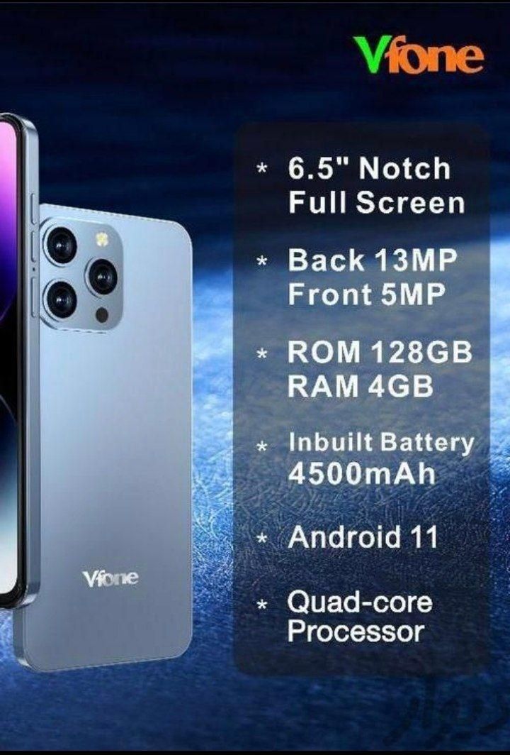 ظاهر ایفونی vfone 14 pro|موبایل|تهران, شهرک راه‌آهن|دیوار