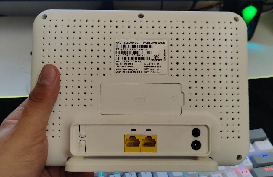 مودم مبین نت مدل mn 6200D TDL-LTE|مودم و تجهیزات شبکه|ارومیه, |دیوار