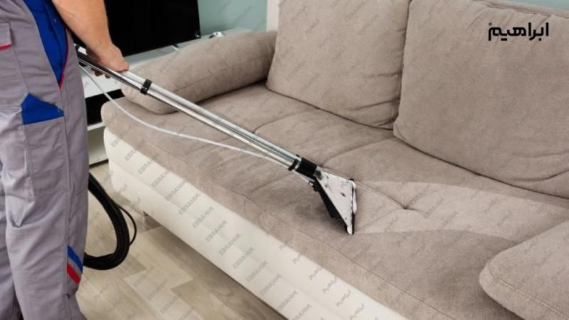 مبل شویی با دستگاه نانو وک|خدمات نظافت|اسفراین, |دیوار