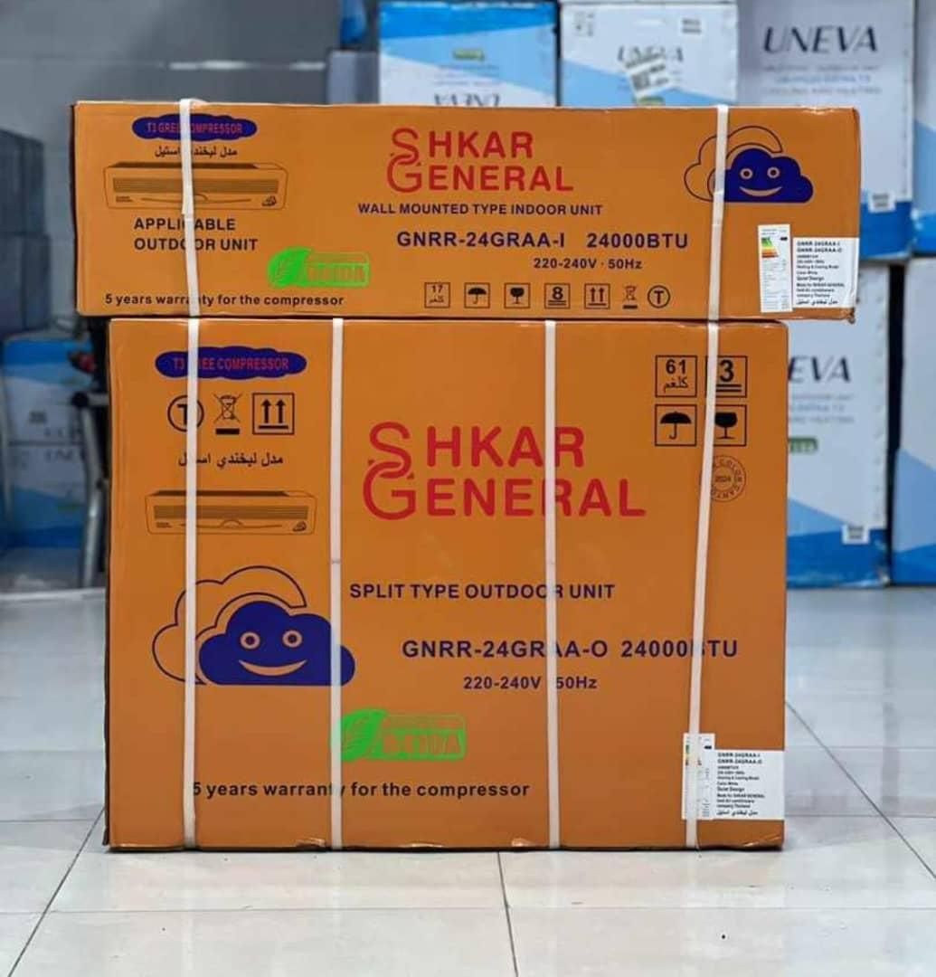 کولر گازی g n r a l ش ک ا 2025|کولر گازی و فن‌کوئل|بناب, |دیوار