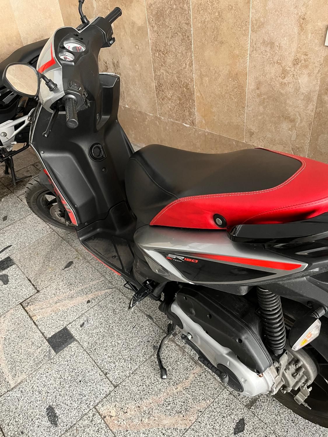 موتور اپریلیا sr150|موتورسیکلت|تهران, شمس‌آباد|دیوار