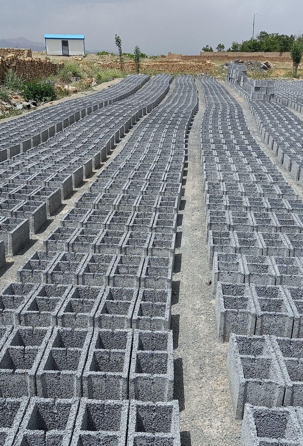 بلوک سیمانی ۲۰/۴۰ ته بسته|عمده‌فروشی|اراک, |دیوار