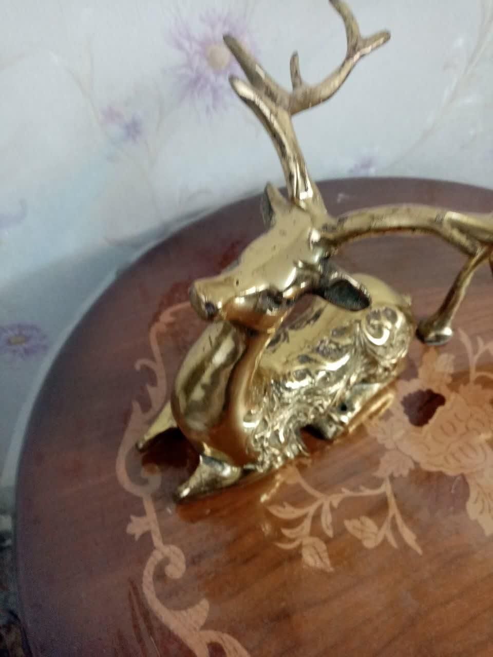 گوزن برنجی|مجسمه، تندیس، ماکت|پاکدشت, |دیوار