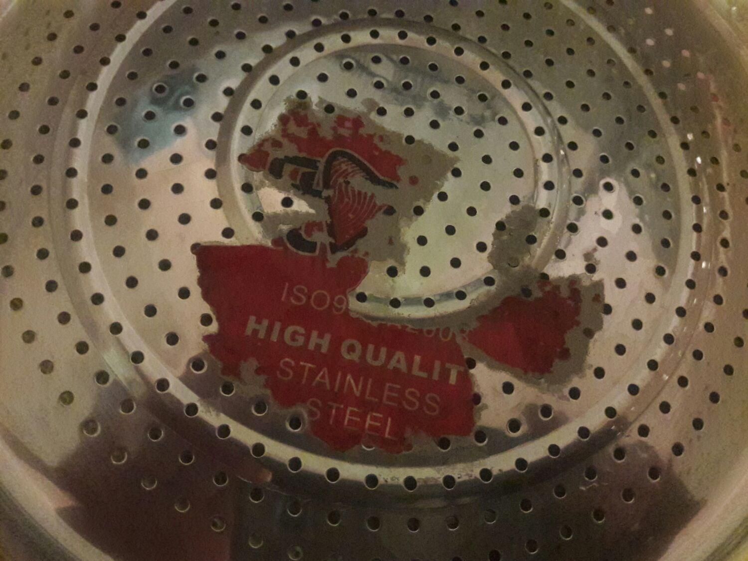 ۲ عدد ظرف استیل و یک عدد ابکش استیل|ظروف پخت‌وپز|ری, دولت‌آباد|دیوار