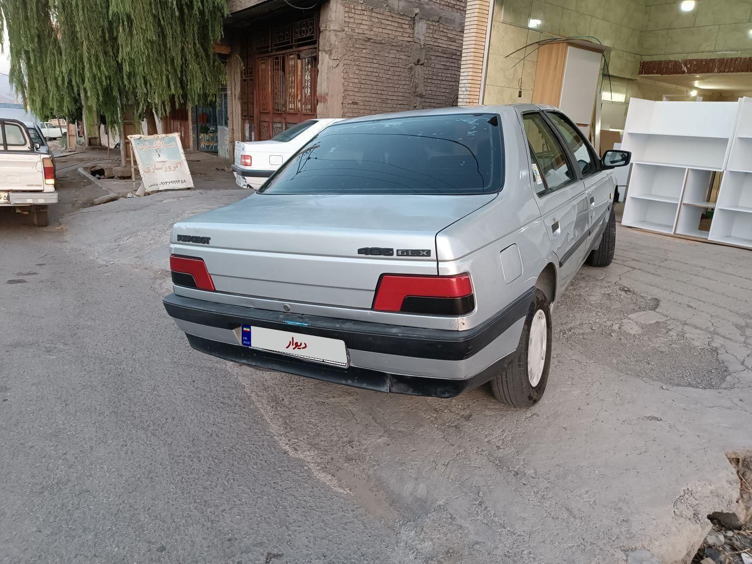 پژو 405 GLX - دوگانه سوز CNG، مدل ۱۳۹۶|خودرو سواری و وانت|بافت, |دیوار