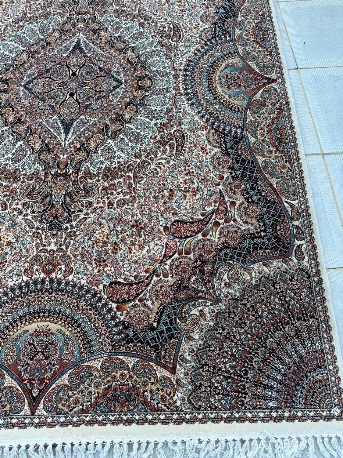 یک جفت فرش ۹ متری ۷۰۰ شانه|فرش|کاشان, شهرک امیرالمومنین|دیوار