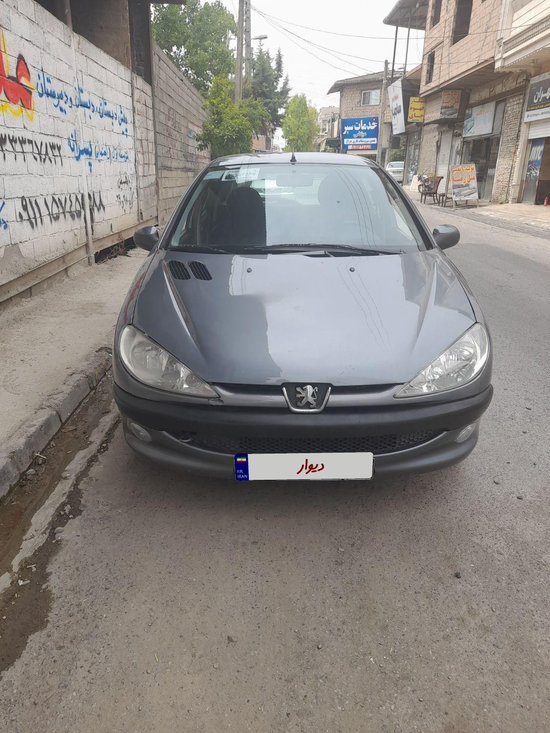پژو 206 تیپ ۲، مدل ۱۳۹۱|خودرو سواری و وانت|ساری, |دیوار