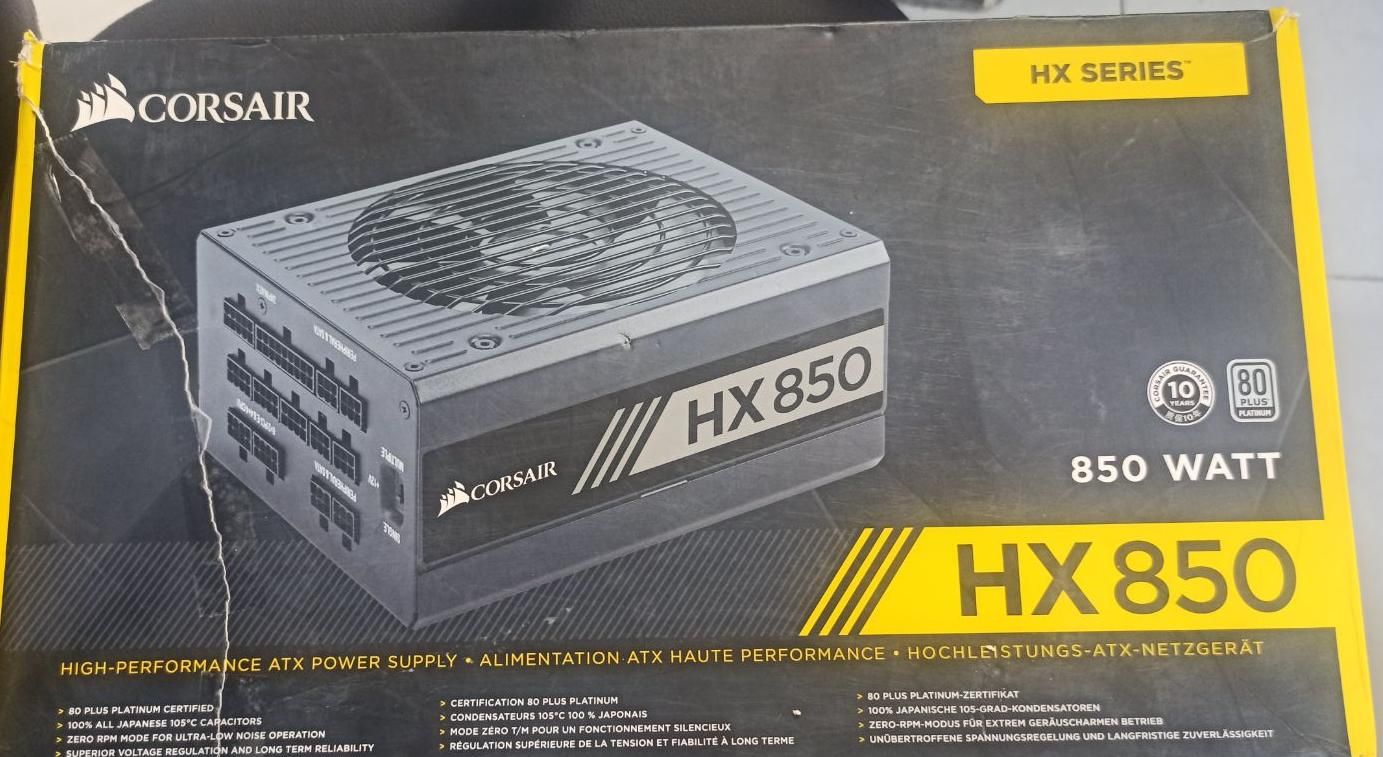 پاور کورسیر Corsair hx 850|قطعات و لوازم جانبی رایانه|تهران, استاد معین|دیوار