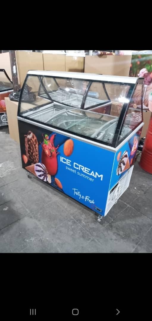 ویترینی تاپینگ/یخچالhyفالوده/بستنی فریزر یخ دربهشت|فروشگاه و مغازه|کرمانشاه, |دیوار