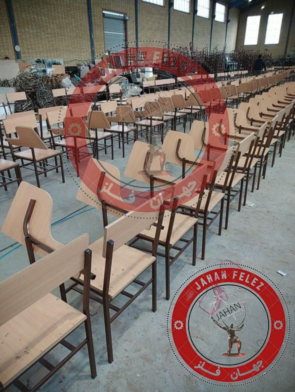 صندلی دانشجویی چوبی امتحان چوبی/محصلی دسته دار mdf|صندلی و نیمکت|تهران, بهارستان|دیوار