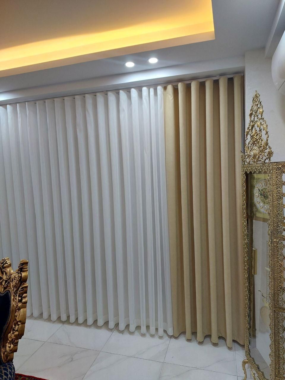 پرده توری والن کد99008 بخراقساطی با شرایط|پرده، رانر، رومیزی|تبریز, |دیوار