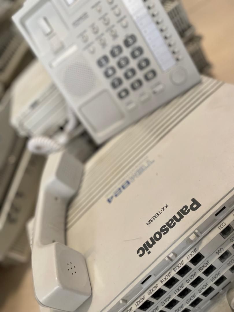 سانترال panasonic تلفن ***+*****TDAو NS|تلفن رومیزی|دهلران, |دیوار