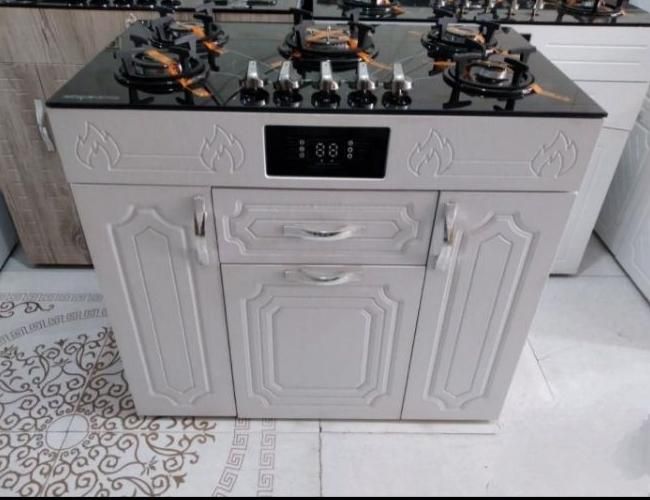 اجاق گاز ۵شعله شیشه کابینتی / گارانتی ۲۴ماهه|اجاق گاز و لوازم برقی پخت‌وپز|رشت, رشتیان|دیوار