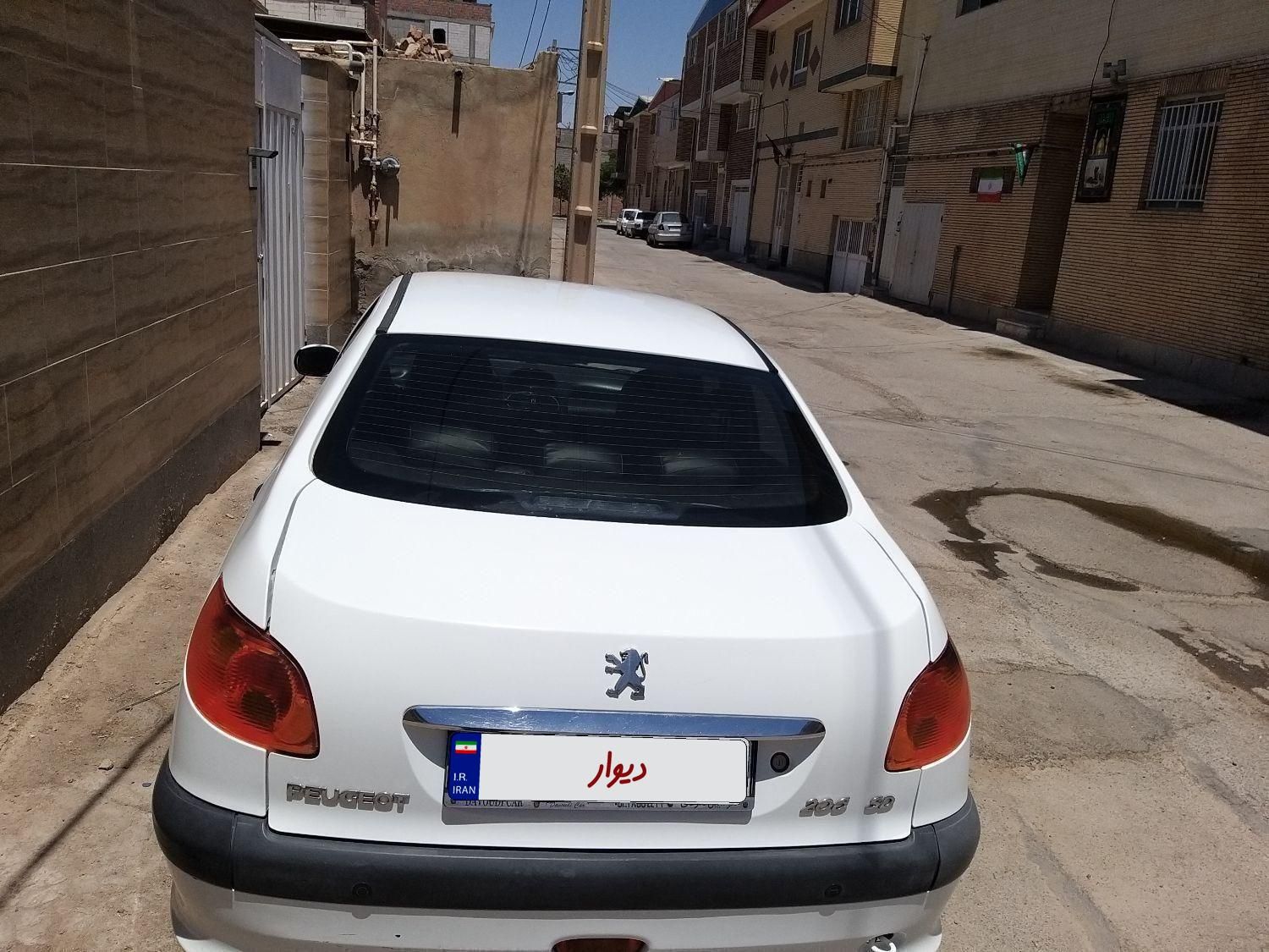پژو206sd v8|خودرو سواری و وانت|کرمان, |دیوار