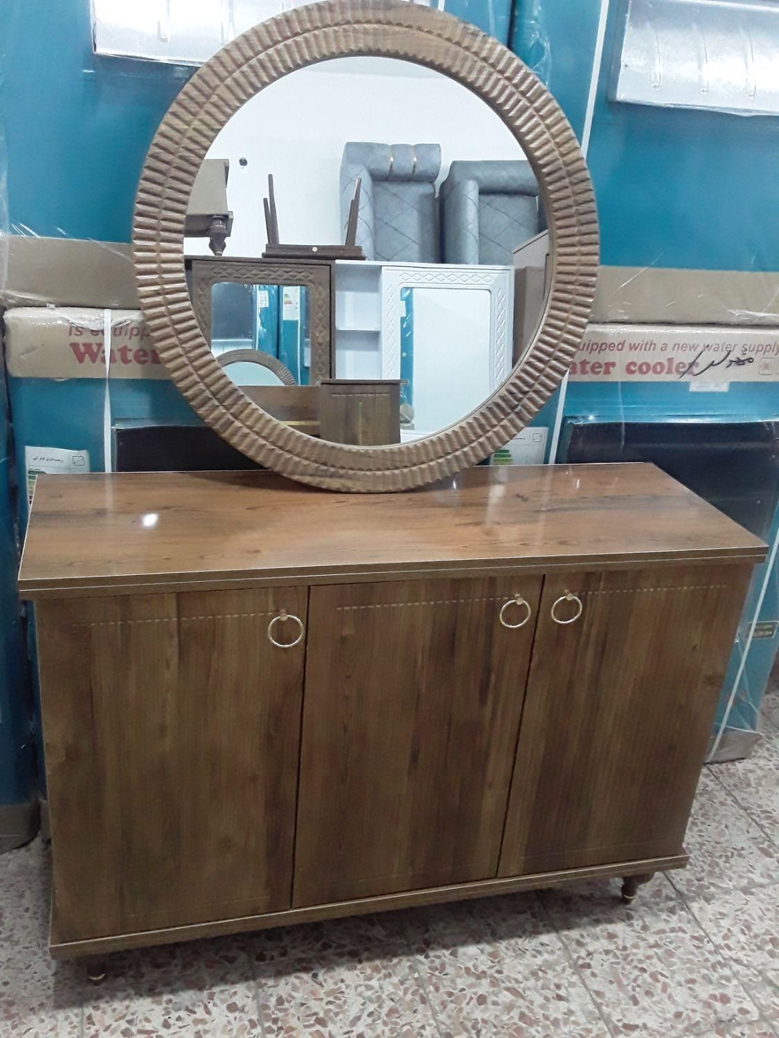 میز کنسول بااینه به قیمت تولیدی|بوفه، ویترین، کنسول|سبزوار, طبرسی (جعفرآباد)|دیوار