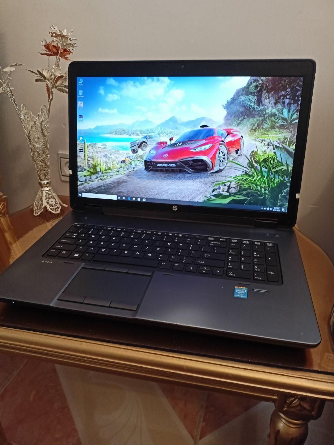لپ تاپ HP zbook i7 ram 32 اینچ17 گرافیک ۴ گیگ مجزا|رایانه همراه|کرمان, |دیوار