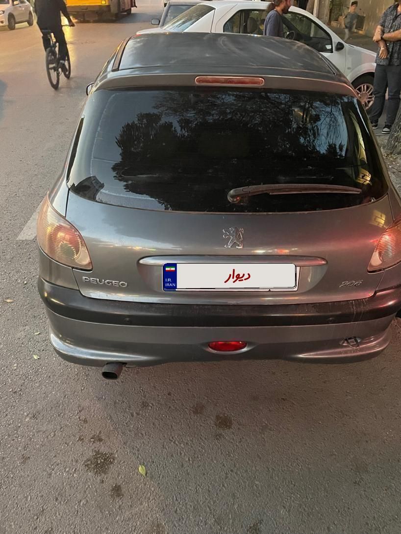 پژو۲۰۶ تیپ۵|خودرو سواری و وانت|رشت, استادسرا|دیوار