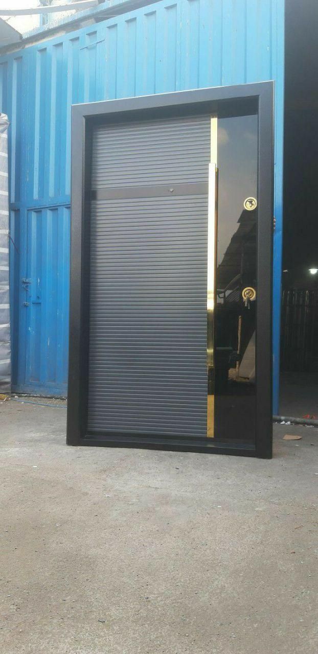 درب ضد سرقت ورق فولاد مبارکه لنگه ضد دیلم مدل لوکس|مصالح و تجهیزات ساختمان|شهریار, |دیوار