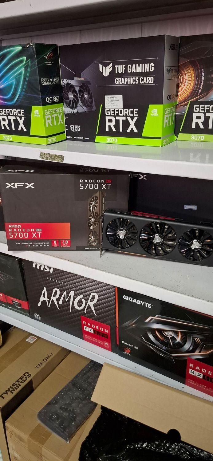 کارت گیمینگ گرافیک rx 5700xt xfx 3fan|قطعات و لوازم جانبی رایانه|تهران, آذربایجان|دیوار