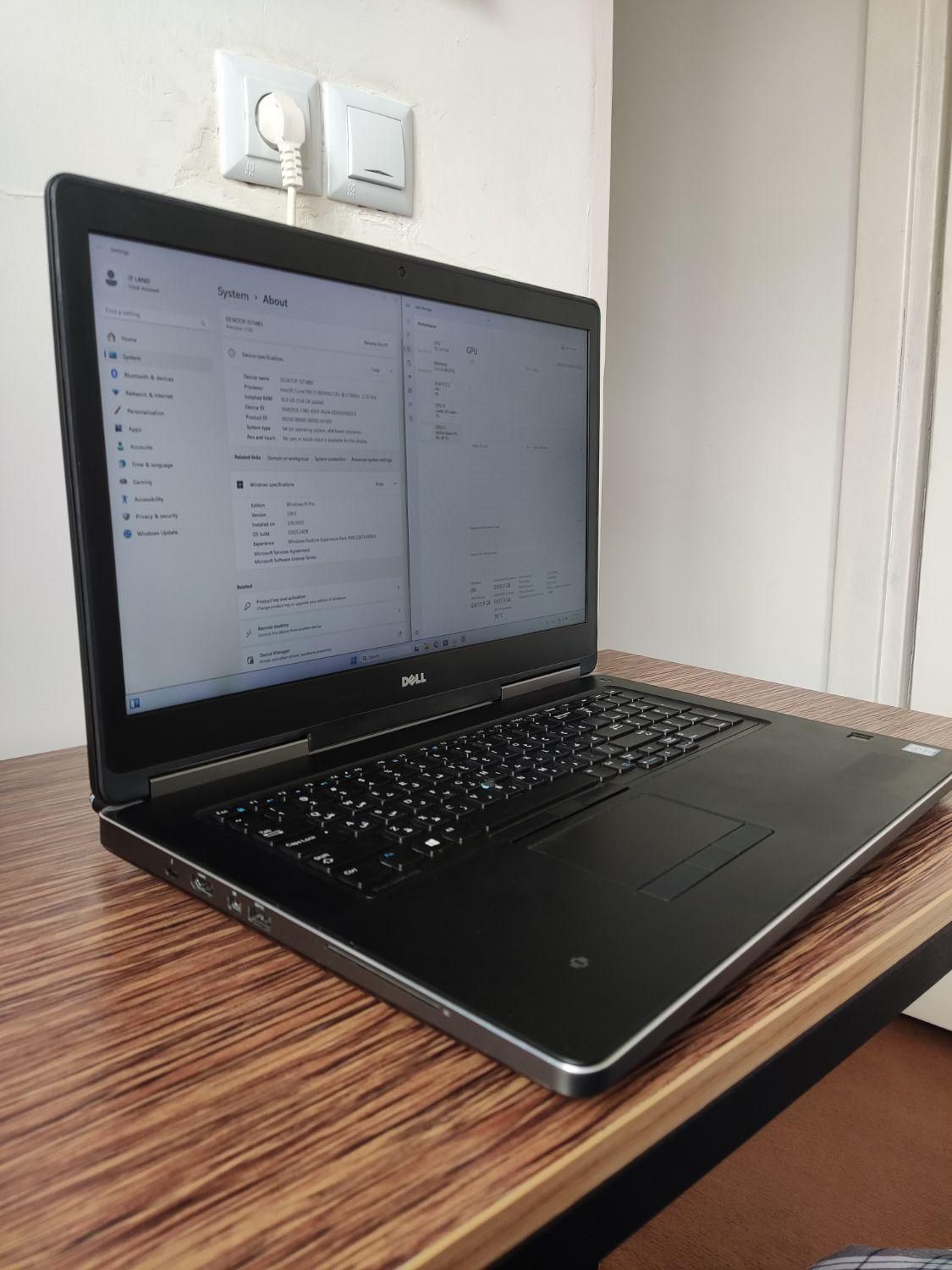 لپ‌تاپ قدرتمند Dell مدل Precision 7720|رایانه همراه|سنندج, |دیوار