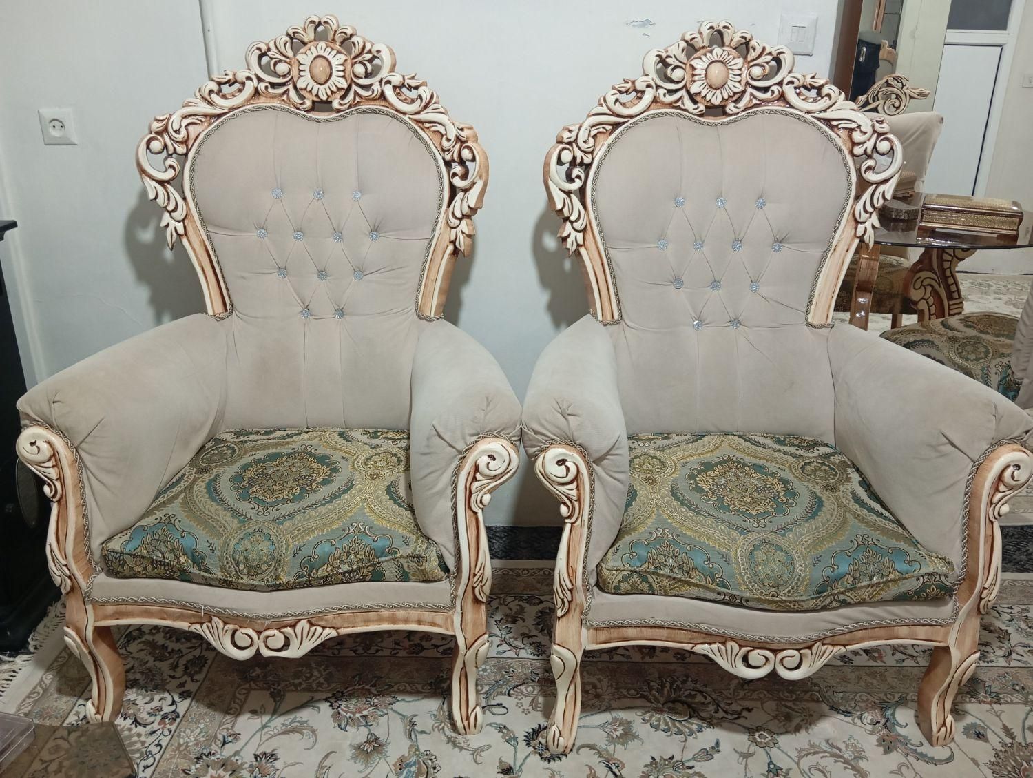 مبلمان 9نفره استیل|مبلمان خانگی و میز عسلی|اصفهان, ارغوانیه|دیوار