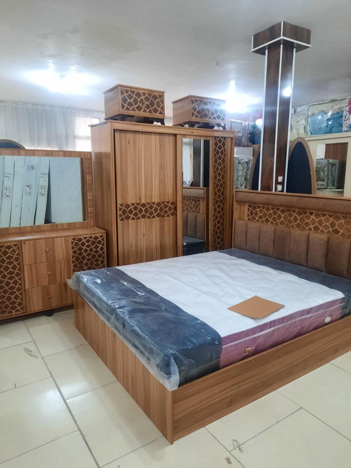 سرویس خواب کف تراش تخت|تخت و سرویس خواب|ارومیه, |دیوار