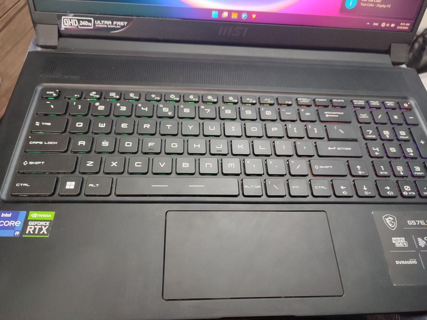 لپ تاپ MSI GS76 STEALTH 11 UG|رایانه همراه|اصفهان, پروین|دیوار