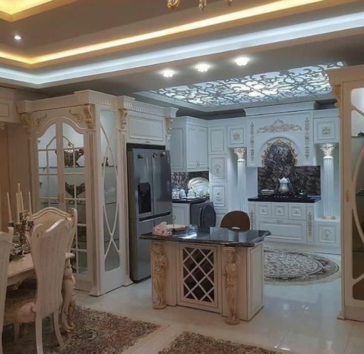 کابینت سلطنتی/مدرن/انزو/هایگلاس ساده ۲پله|مصالح و تجهیزات ساختمان|نجف‌آباد, |دیوار