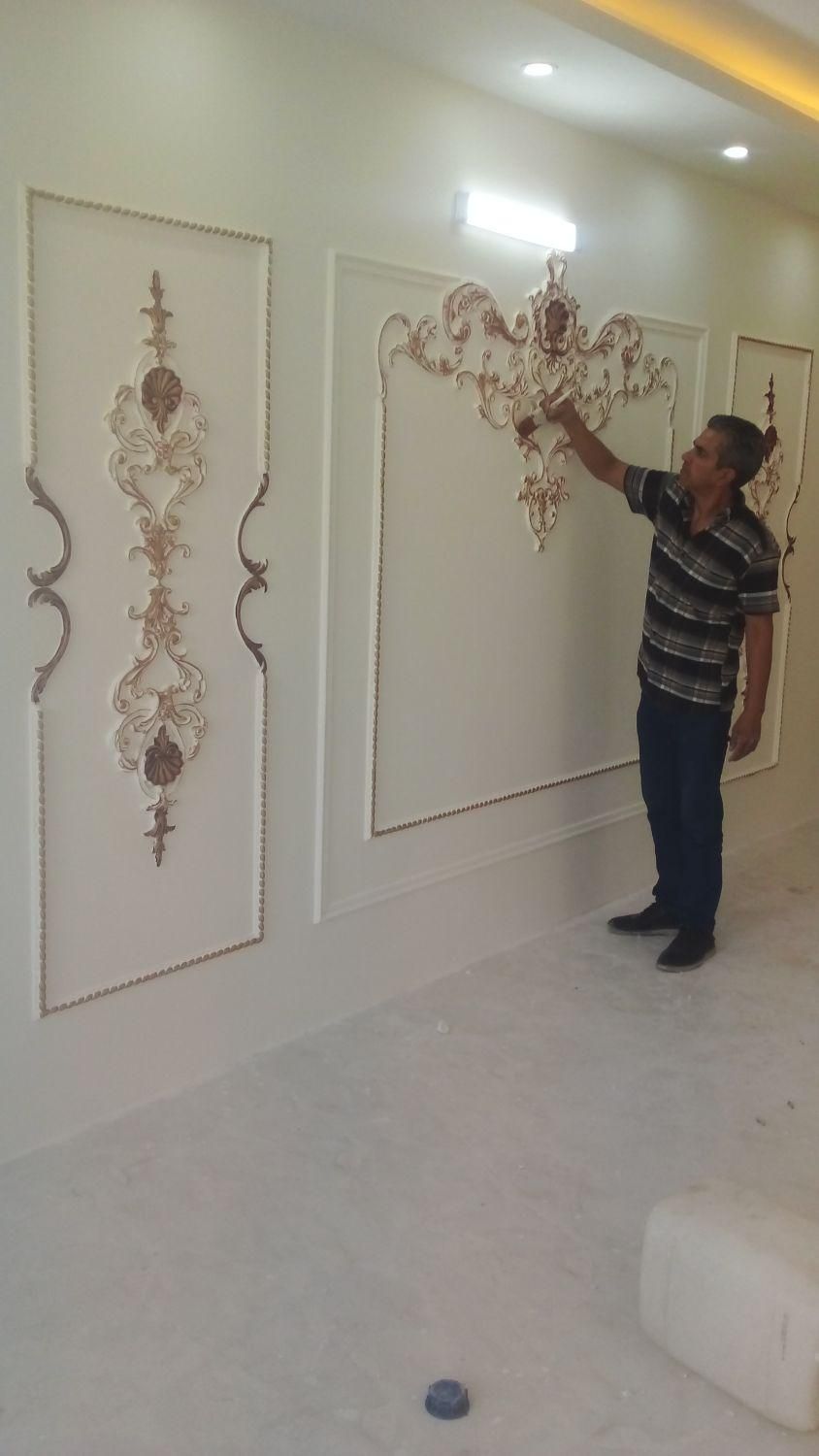 نقاشی ساختمان مرتضی زیر نظر صنف نقاشان|خدمات پیشه و مهارت|مشهد, جانباز|دیوار