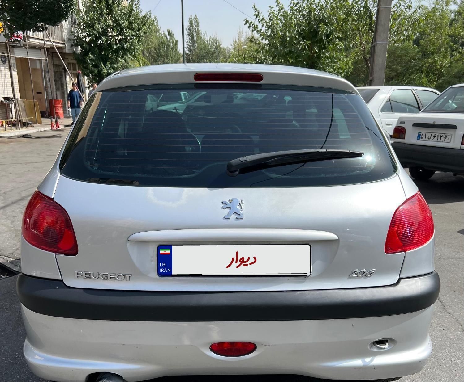 پژو ۲۰۶ تیپ ۵ مدل ۸۳ بیرنگ|خودرو سواری و وانت|تهران, نارمک|دیوار