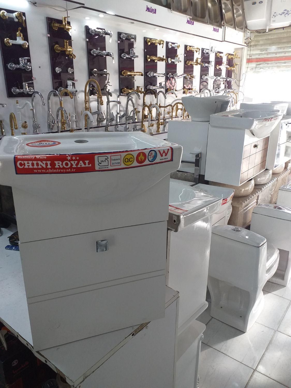 روشویی کابینتی ۴۲ در ۳۵ مدل میکرو. زعیم|لوازم سرویس بهداشتی|کرج, شاهینویلا|دیوار