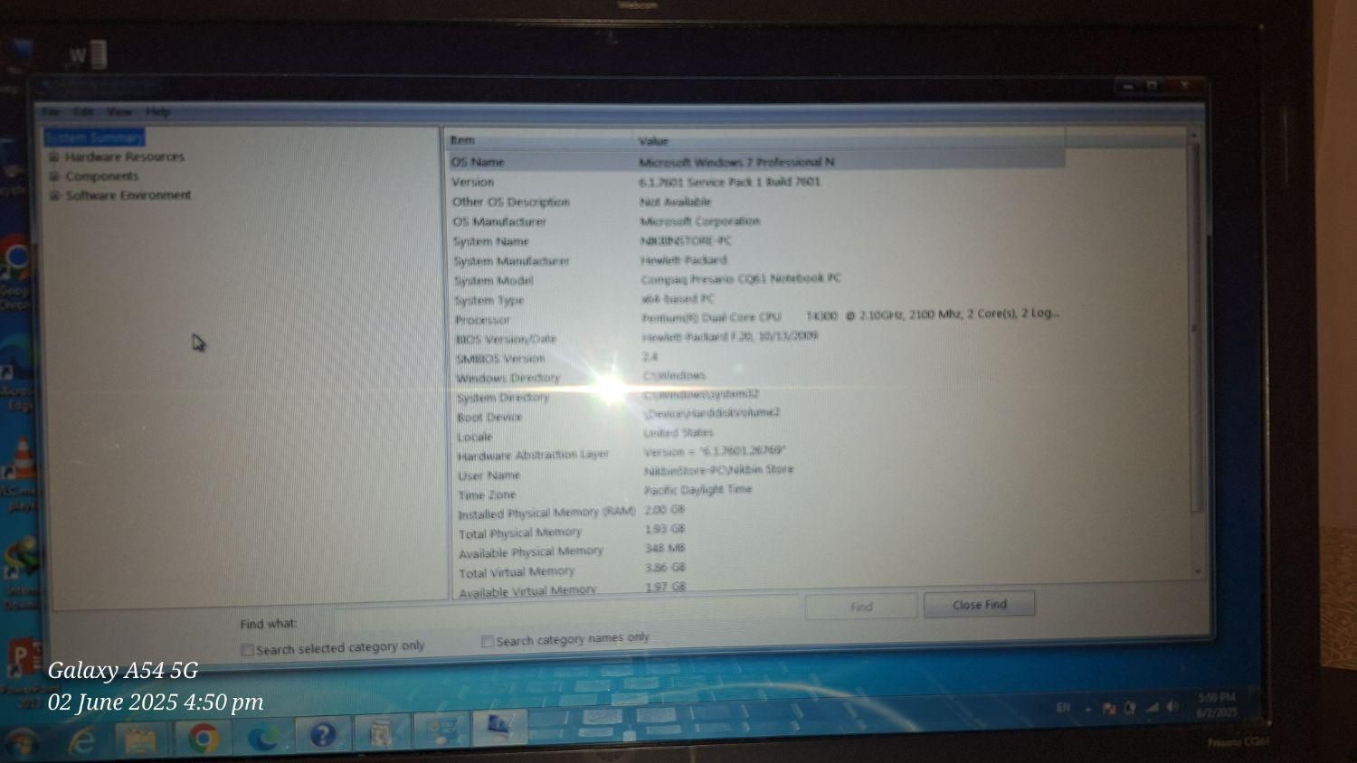 لپ تاپ  HP Dual-  Core CPU|رایانه همراه|تهران, ارم|دیوار