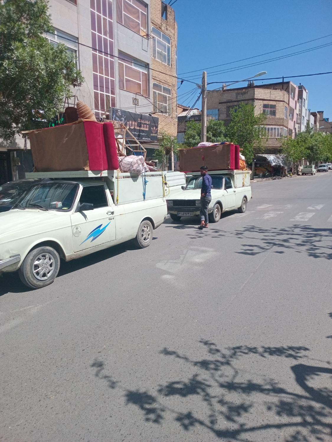 باربری وانت بار حمل ونقل خاور وانت تلفنی نیسان بار|خدمات حمل و نقل|مشهد, طبرسی شمالی|دیوار