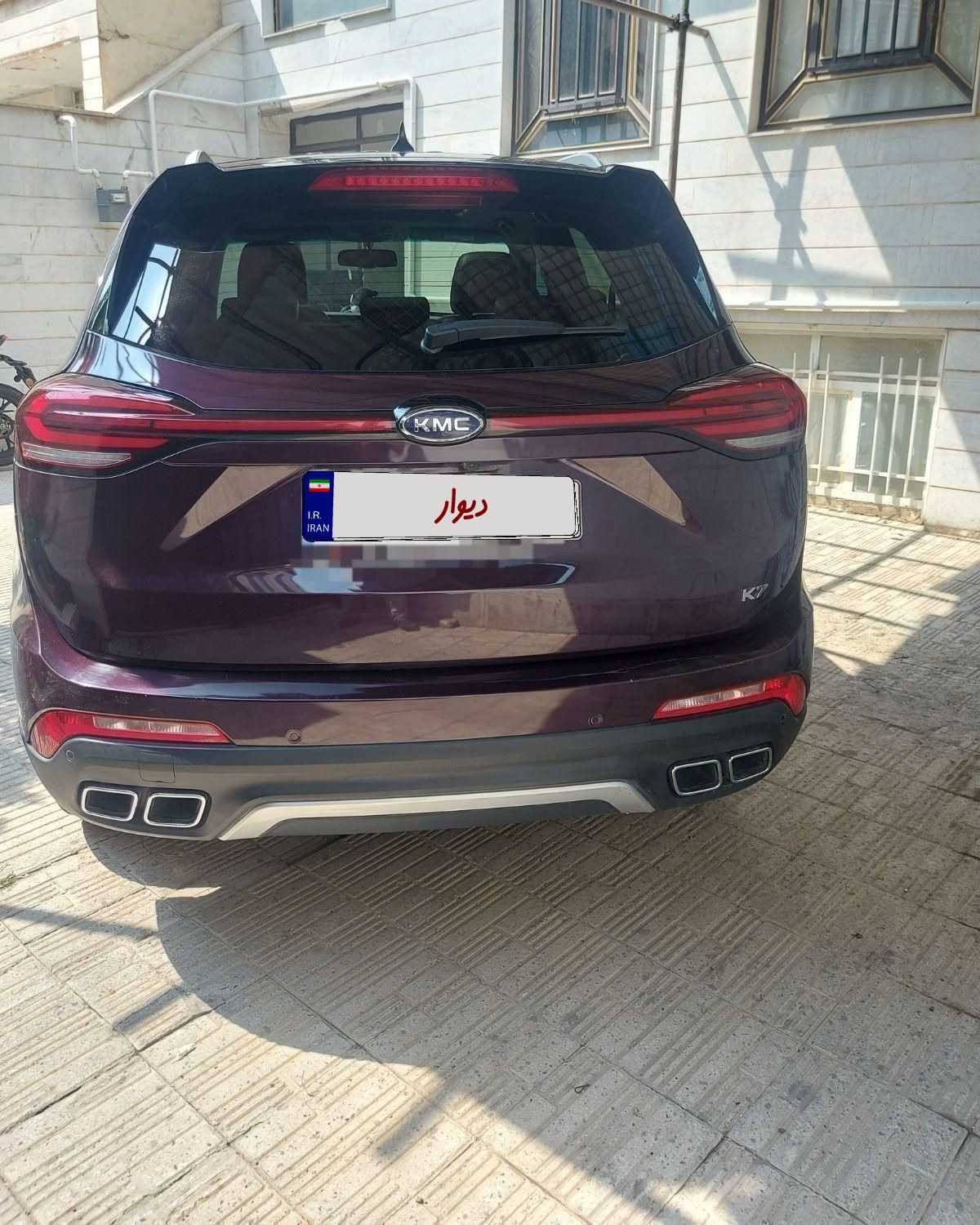 کی ام سی k7|خودرو سواری و وانت|تهران, ازگل|دیوار