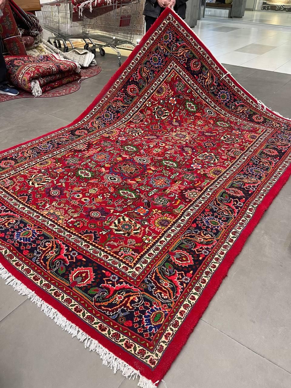 فرش دستباف چهار چنگ  (ننج ) رنگ گیاهی|فرش|کرج, مشکین‌دشت|دیوار