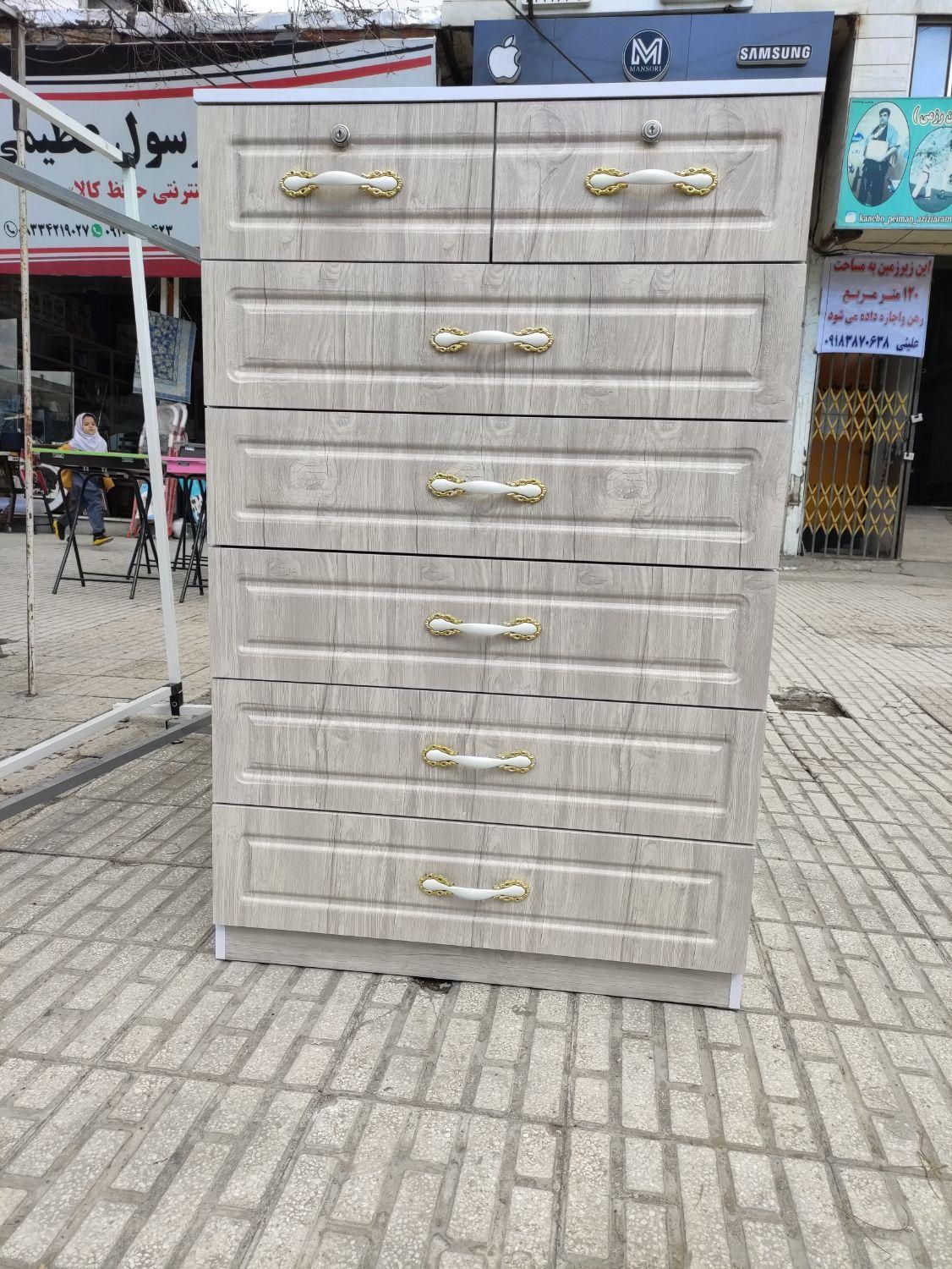 دراور ۷ کشو|جاکفشی، کمد، دراور|کرمانشاه, |دیوار